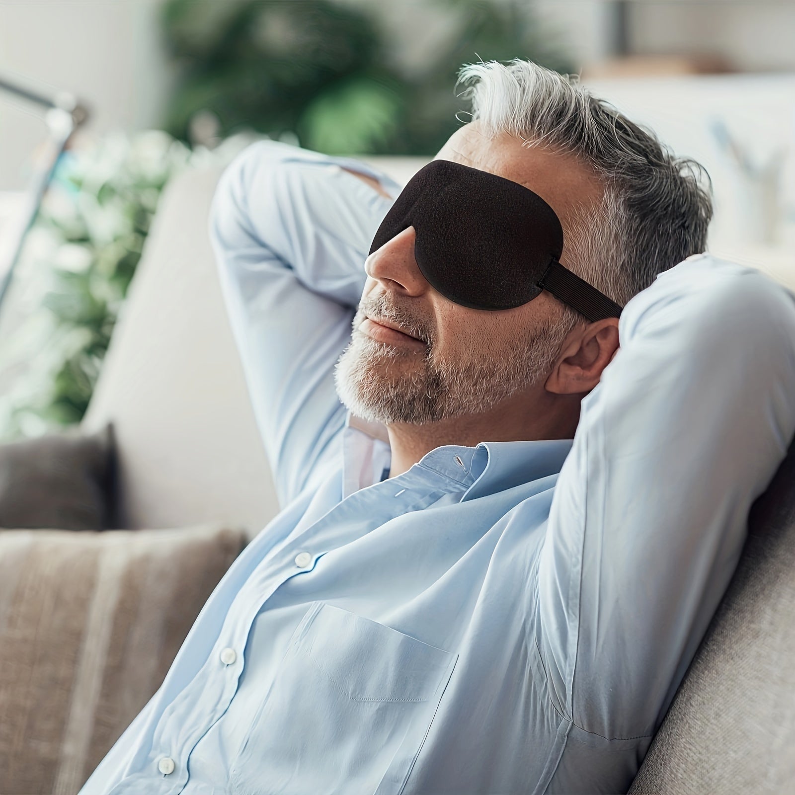 100% Blackout 3D Eye Mask for Sleeping Night Blindfold