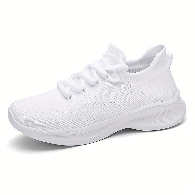 Men's Lace-up Sneakers Lightweight Breathable Sock Shoes