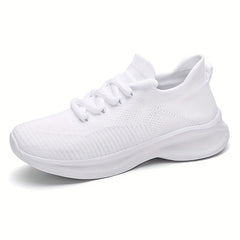 Men's Lace-up Sneakers Lightweight Breathable Sock Shoes