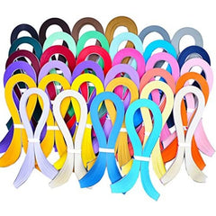 900 Strips Multicolor Quilling Paper Set 15-35-21 Inches Long Quilling Strip 3.5