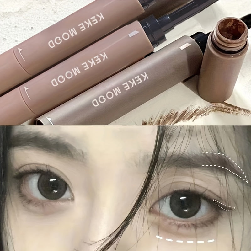 Creamy Eyebrow Pencil with Long-Lasting Tinted Gel