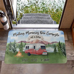 Non-slip Camping Indoor/Outdoor Welcome Mat 50x80cm Random Pattern