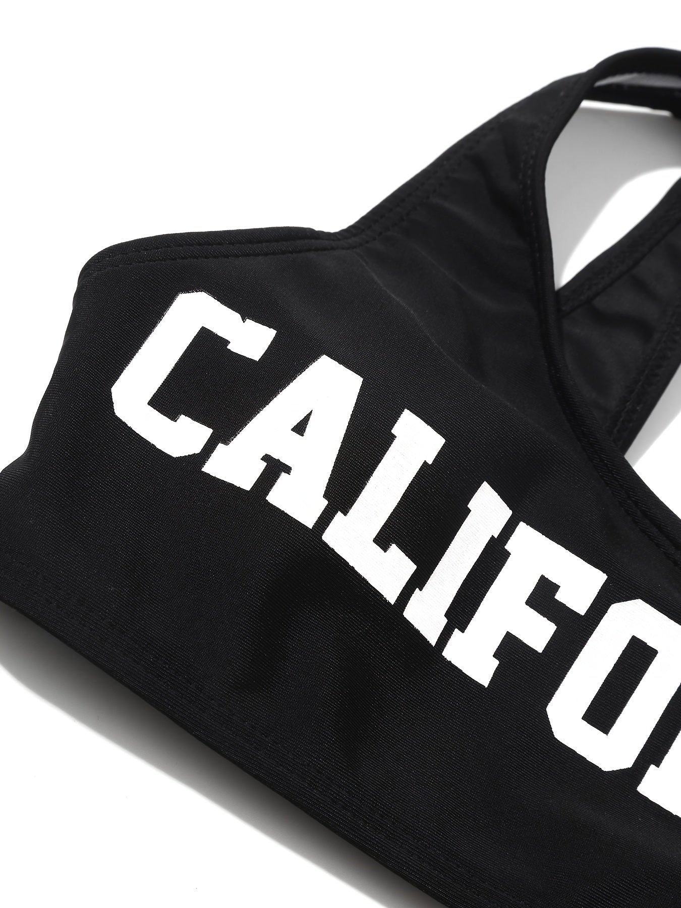 4pcs California Print Swimwear Set for Girls