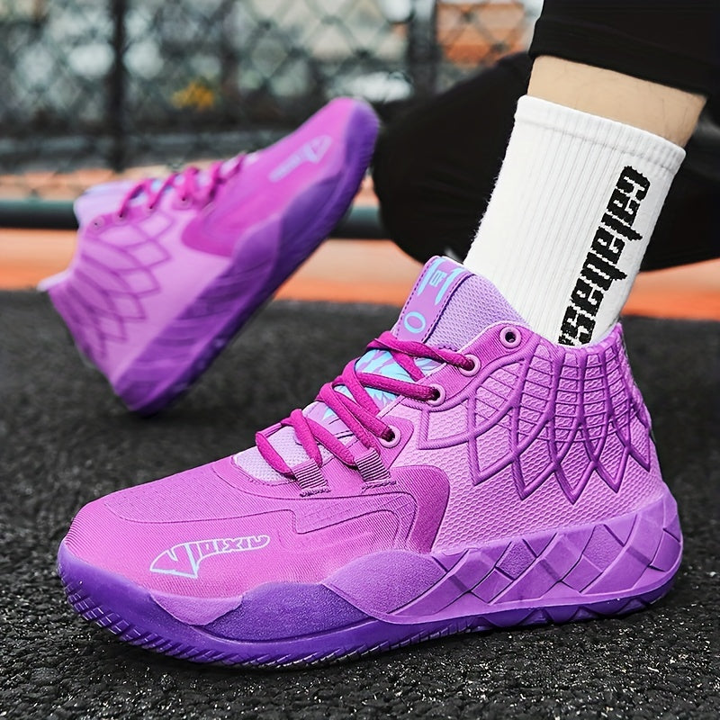 Men's High Top Basketball Shoes Non Slip Sneakers