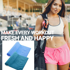 Soft Microfiber Towel 11.81 x 39.37 - Fitness, Yoga, Travel