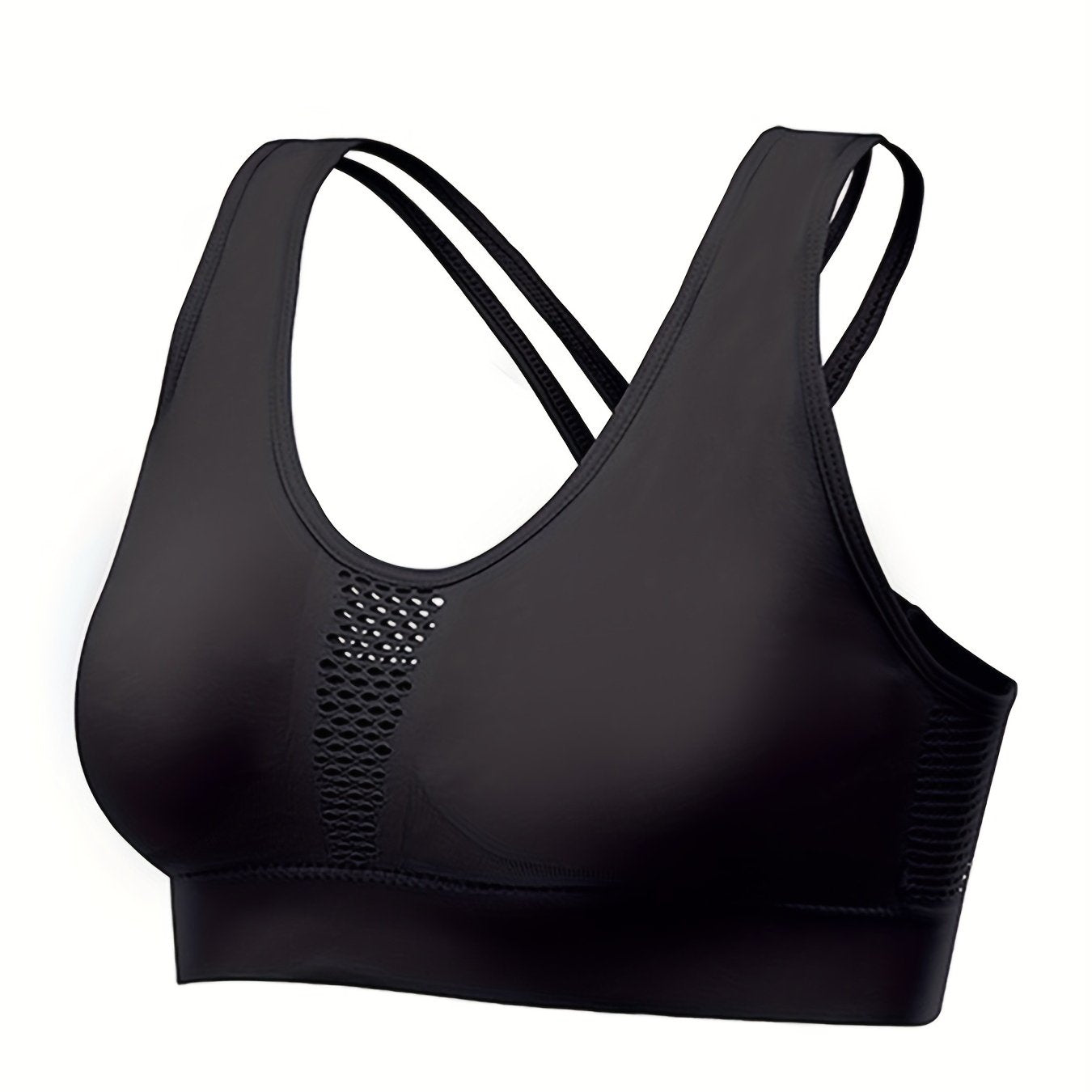 Criss Cross Sports Bra Breathable Workout Tank Bra