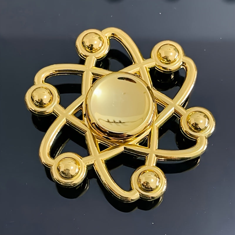 Zinc Alloy Finger Spinner Golden Toy Office Leisure Ideal Gift