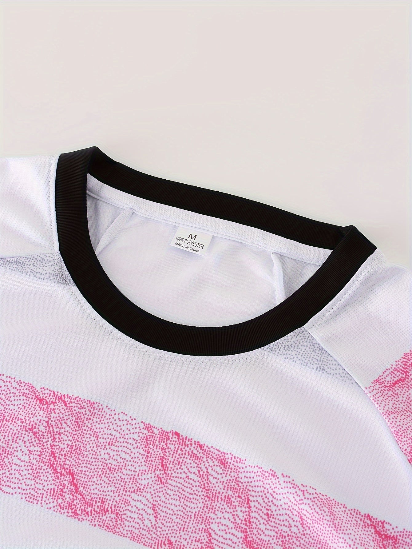 Casual Block Men's Short Sleeve Stretch Round Neck T-shirt for Summer