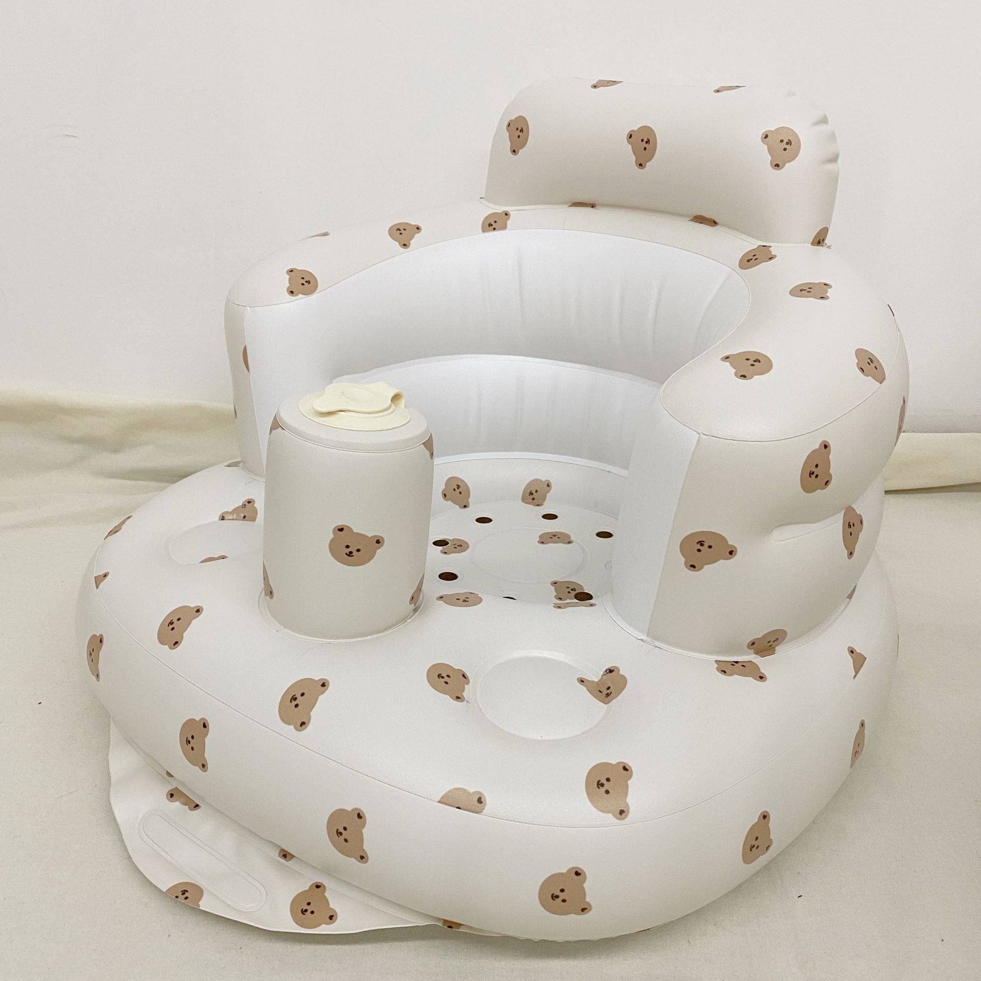 Portable Baby Sitting Bath Stool Foldable Chair Prevent Fall