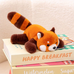 Lesser Panda Plush Toy Raccoon Doll Can Pose in Three Different Positions