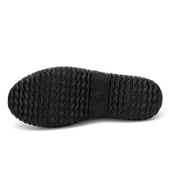 Men's Low Top Wear resistant Rain Shoes Waterproof Oil proof Non Slip Shoes