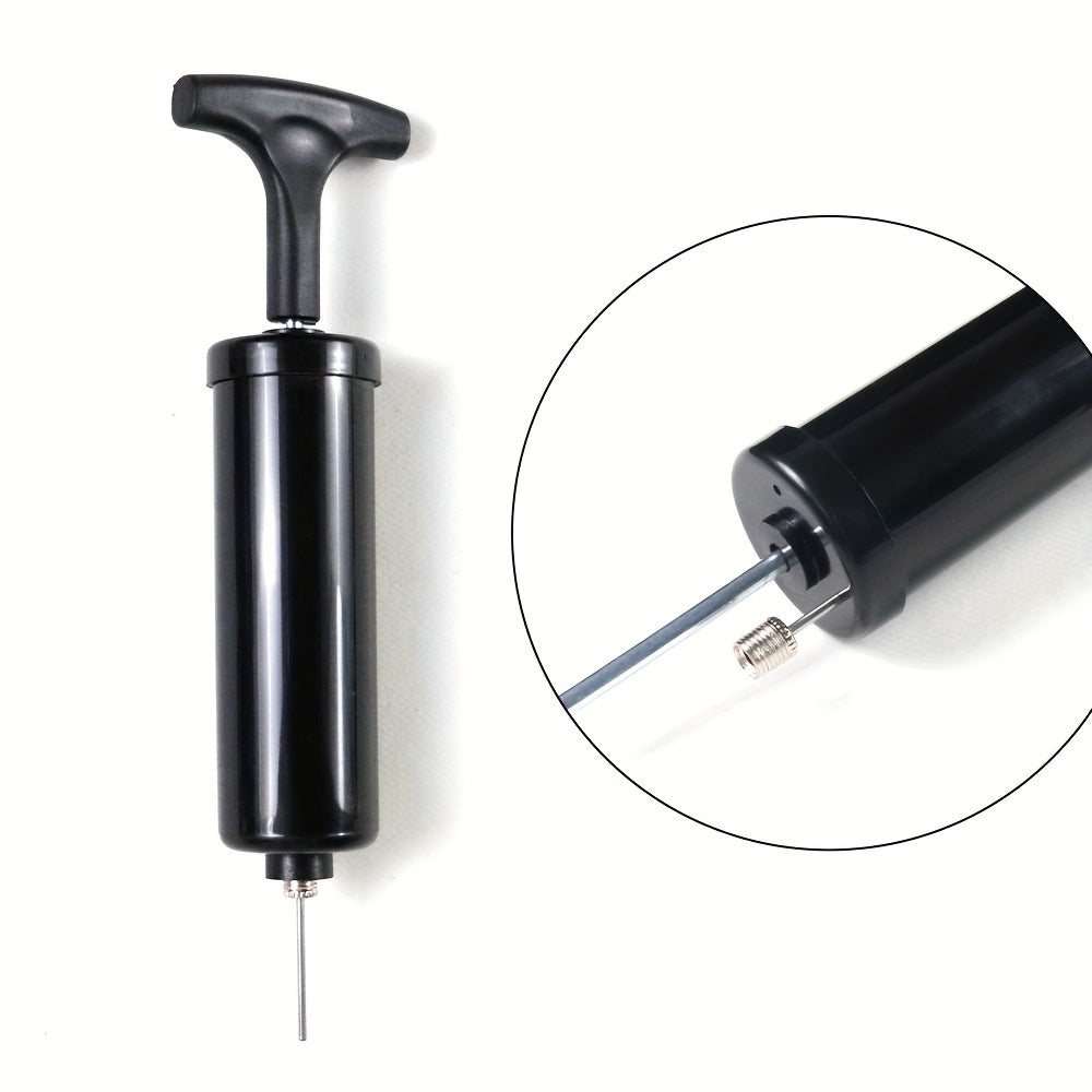 Portable Football Air Pump Easy Ball Inflation Needle Swimming Ring