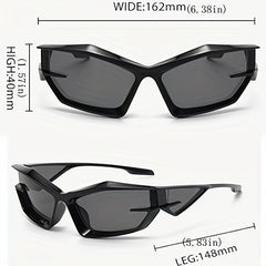 Metal Hinge Armor Sunglasses for Men
