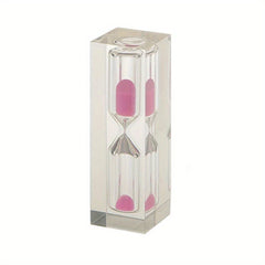 Transparent Glass 3 Minutes Sand Timer Hourglass Sandglass Tooth Brushing Timer