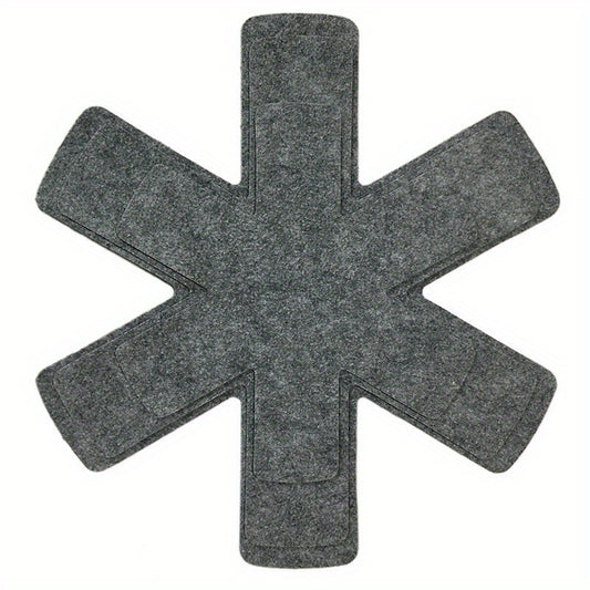 3 Pack Non Stick Pan Protector Heat Insulation Pot Holders Felt Mat Set