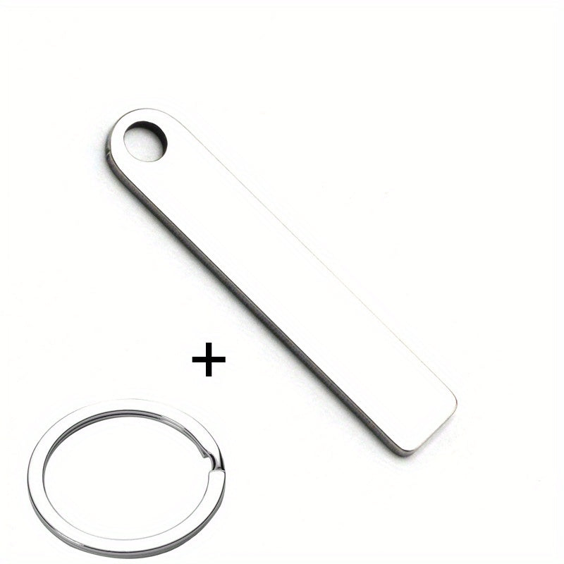 Personalized Men's Key Chain Stainless Steel Car Key Holder