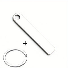 Personalized Men's Key Chain Stainless Steel Car Key Holder