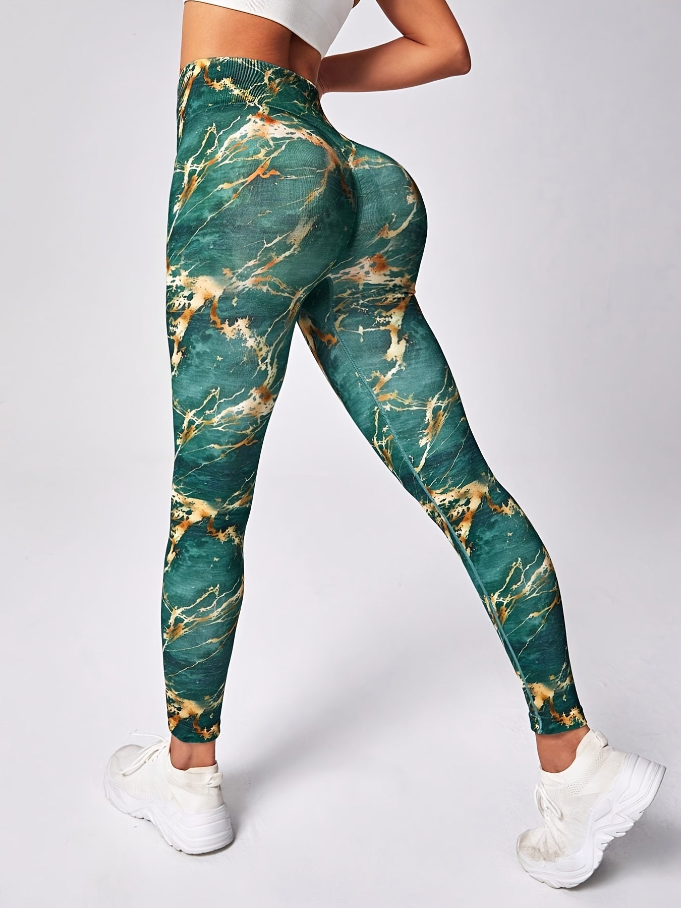 High Waist Elasticity Leggings Sports Pants Fitness Yoga Running Leggings
