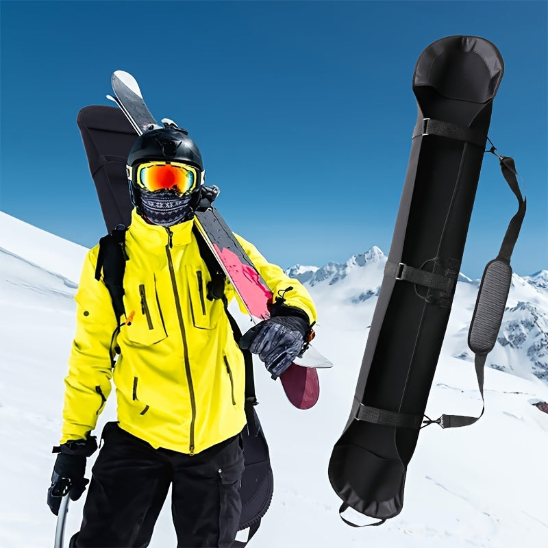 Waterproof Ski Board Cover w/ Shoulder Strap, 55-63in Skii