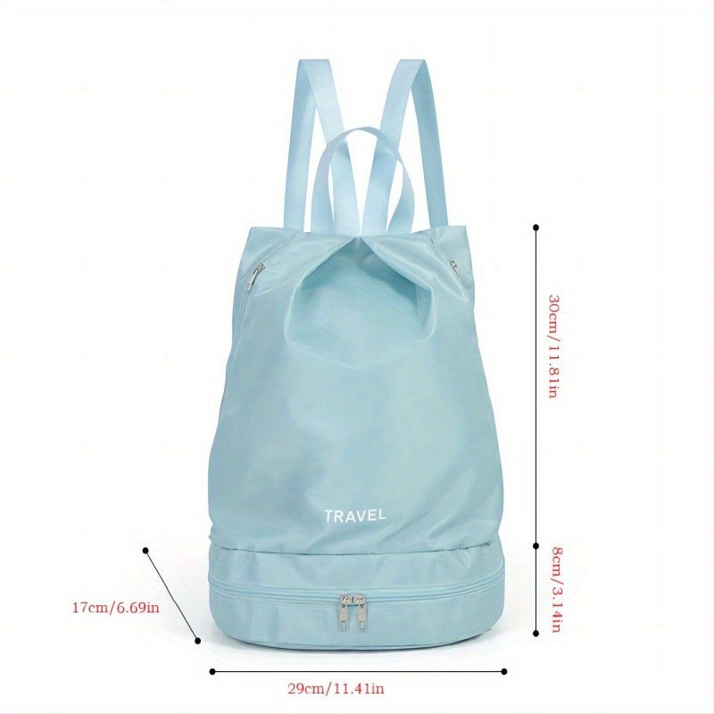 Waterproof Large Swimming Bag Dry/Wet Separation Fitness Storage Bag