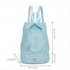 Waterproof Large Swimming Bag Dry/Wet Separation Fitness Storage Bag