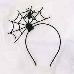 Halloween Spider Web Headband Party Hair Accessories