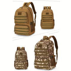 Large Capacity Camouflage Backpack for Outdoor Travel