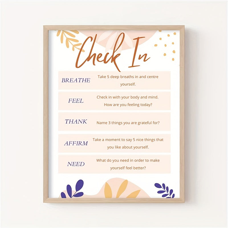 Boho Educational Art Print for Social Workers