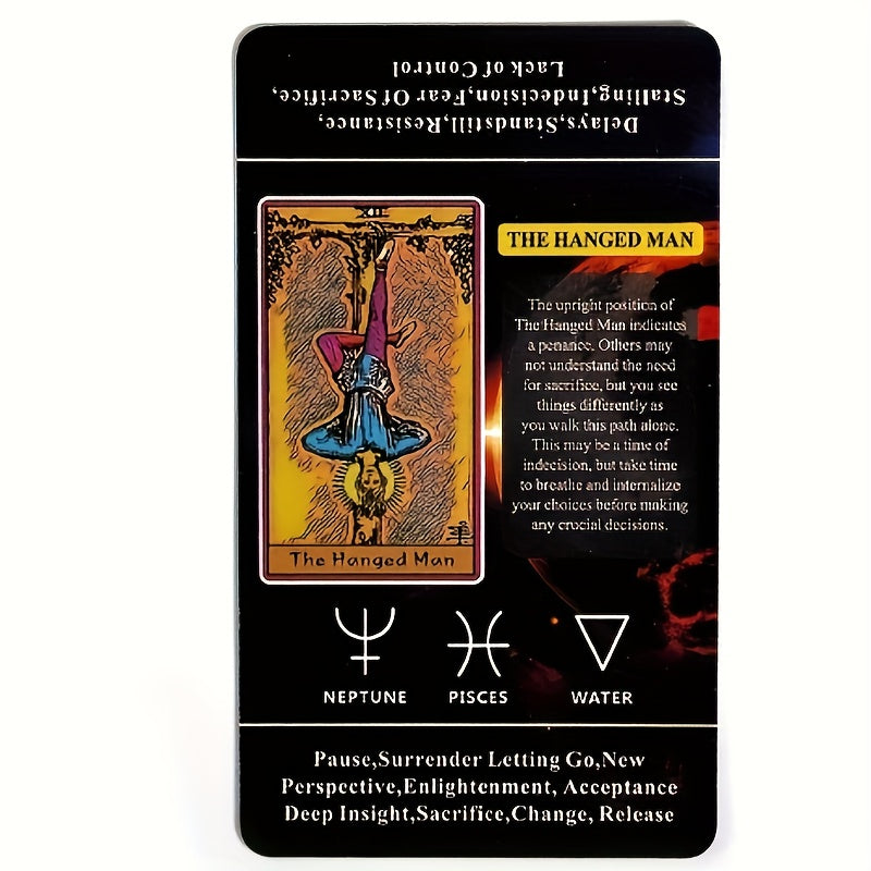 Beginner's Tarot Deck & Guidebook with Interactive Games