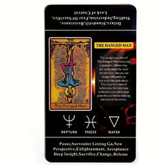 Beginner's Tarot Deck & Guidebook with Interactive Games