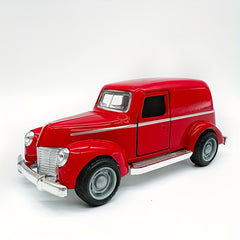 1:36 Vintage Car Diecast Model Toy Set Collectible Vehicles Pull Back Mechanism
