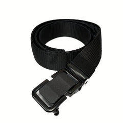 Men's Buckle Belt with Hidden Pocket Training Pants
