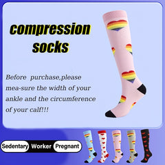 Copper Compression Socks Men Women Graduated Running Nursing Sports Foot