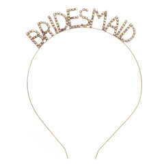 Rhinestone Bridesmaid Hairband Bridal Shower