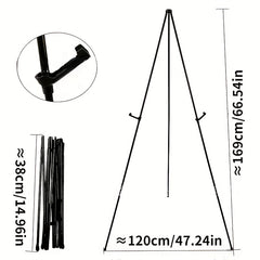 Tall Display Easel Metal Art Easel Art Painting Rack Folding