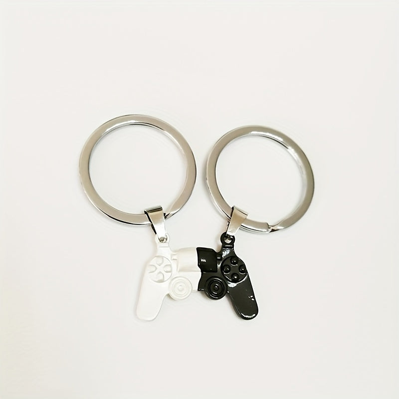 Cartoon Game Controller Keychain Magnet Keyring Gift