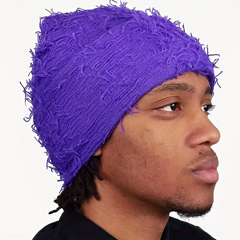 Camouflage Wool Balaclava Hat Knit Headgear