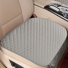 1pc Car PU Leather Seat Cover Breathable Non Slip Protector Auto Seat Cushion