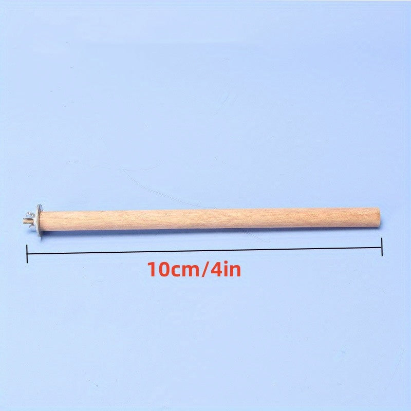 Wooden Bird Perch Toy Stand for Stylish Cage