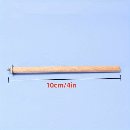 Wooden Bird Perch Toy Stand for Stylish Cage