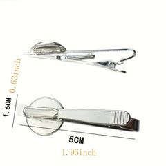 Alloy Tie Clips Vintage Tie Clip For Men Formal Business Wedding