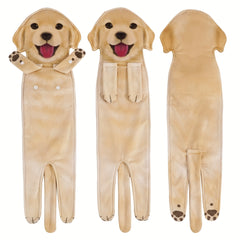 1pc Christmas Funny Dog Hand Towels For Bathroom