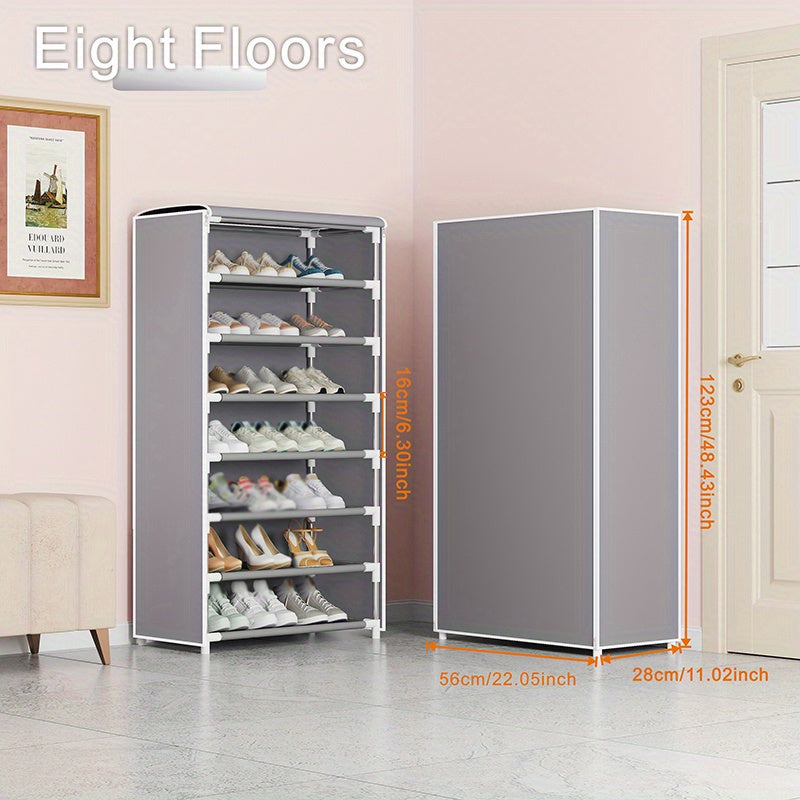 1pc Dustproof Shoe Rack Storage for Living Room Bedroom
