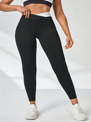 Colorblock High Rise Sports Leggings