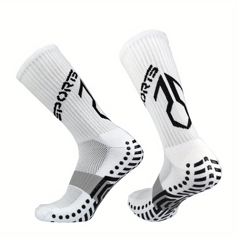 Letter Pattern Mid calf Sports Socks for Men and Women