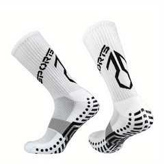 Letter Pattern Mid calf Sports Socks for Men and Women