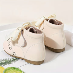 Girls' Bowknot Boots Comfortable Breathable Boots