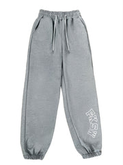 Men's FKSW Print Trousers Soft Drawstring Active Sweatpants