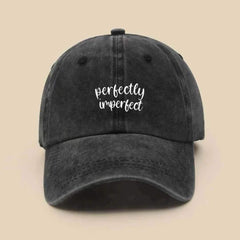 Imperfect Washed Baseball Cap Sun Hat Unisex