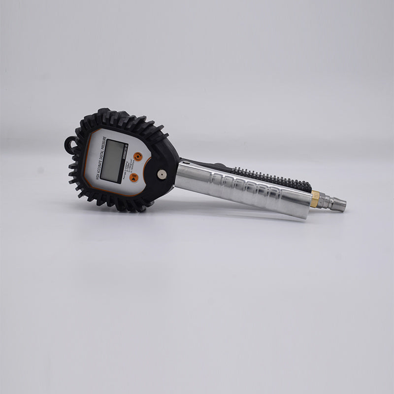 Digital Tire Inflator & Pressure Gauge for Cars & Bikes